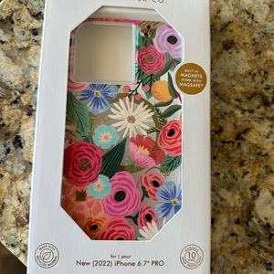 Rifle Paper Garden Party iPhone 14 Pro Max case